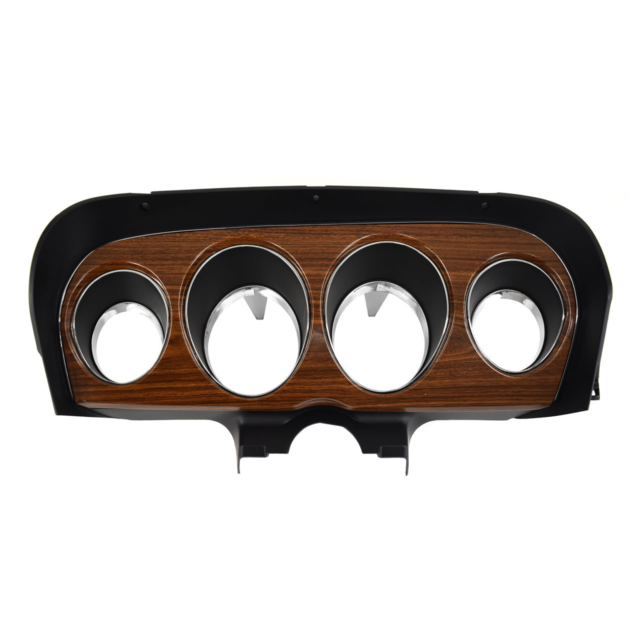 Instrument Cluster Bezel | Deluxe Woodgrain | 1970 Ford Mustang
