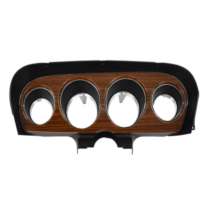 Instrument Cluster Bezel | Deluxe Woodgrain | 1970 Ford Mustang