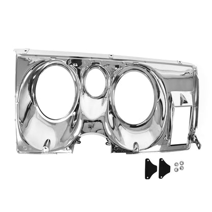 Instrument Cluster Bezel | Black | 1971-73 Ford Mustang