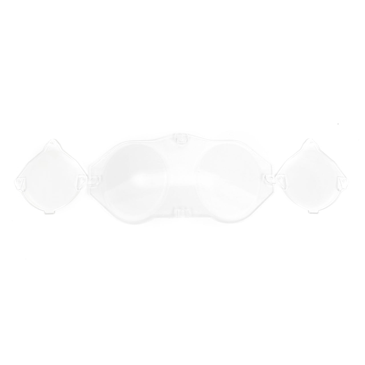 Instrument Cluster Bezel Lens Set | With Tachometer | 1969-70 Ford Mustang