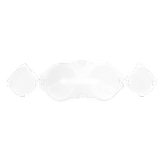 Instrument Cluster Bezel Lens Set | With Tachometer | 1969-70 Ford Mustang