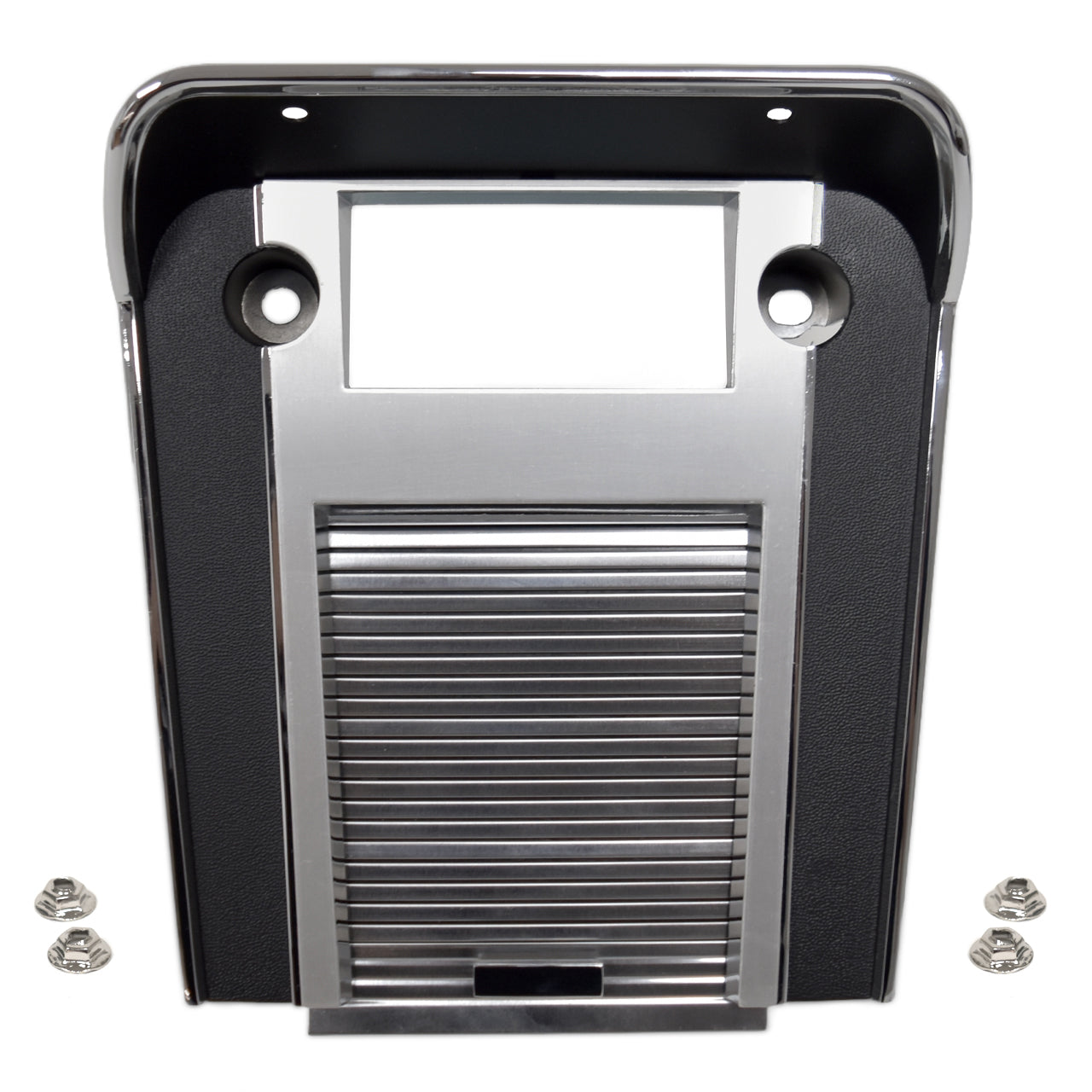 Center Console Radio Bezel with Door | 1967 Ford Mustang