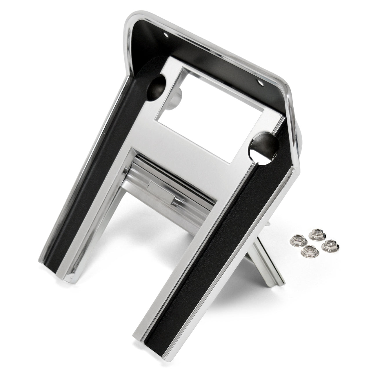 Center Console Radio Bezel with Door | 1967 Ford Mustang