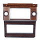 Radio Bezel | Deluxe Woodgrain | 1969-70 Ford Mustang