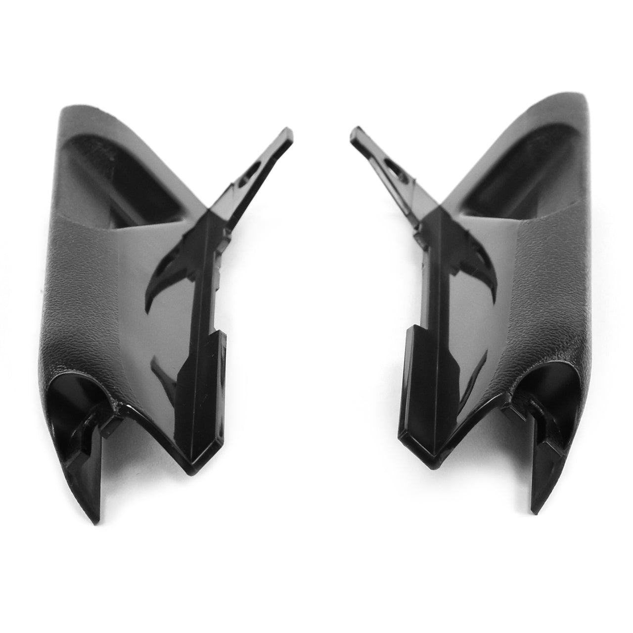 Dash Radio Trim Moldings | Black | Pair | 1969-70 Ford Mustang