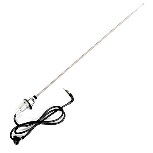Radio Antenna | Round Base | OE Type | 1964-68 Ford Mustang