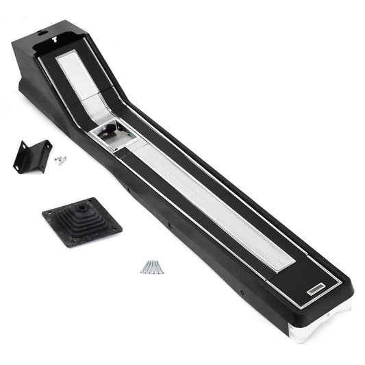 Center Console Assembly | Manual Transmission | Non-AC | 1965-66 Ford Mustang