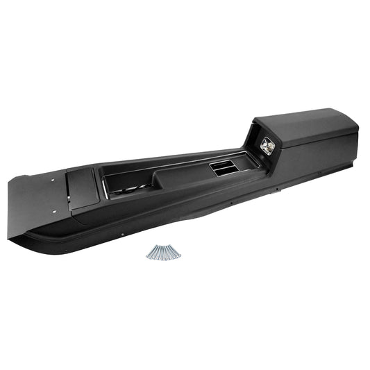 Center Console Assembly | Manual Transmission | Black | 1969 Ford Mustang