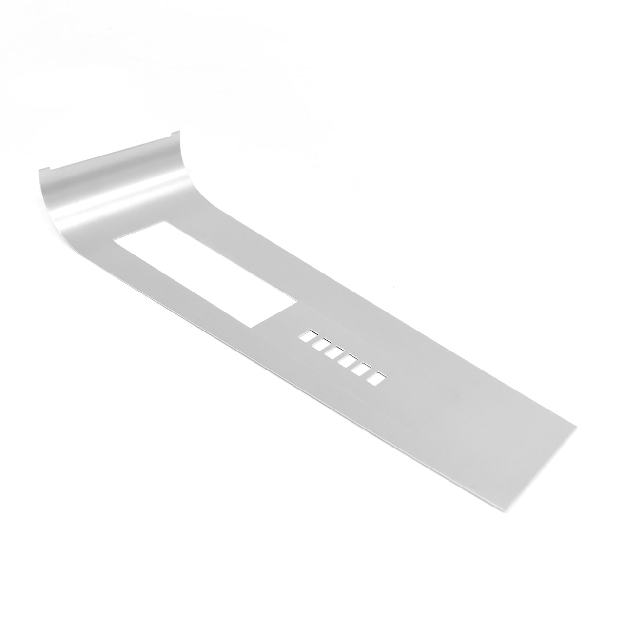 Center Console Overlay Set | Brushed Aluminum | Automatic | 1967 Ford Mustang
