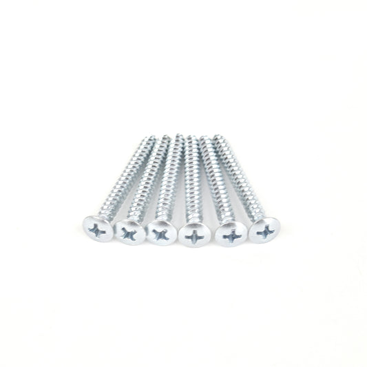 Center Console Mounting Screws | 6 Piece | 1965-68 Ford Mustang
