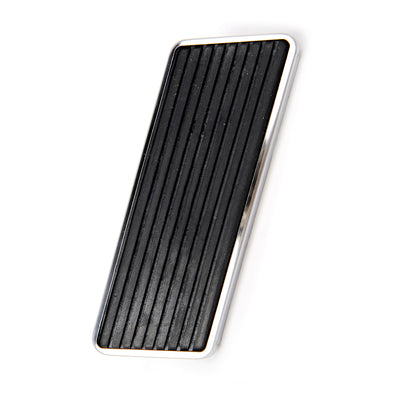Classic Mustang Gas Pedal Pad with Stainless Trim