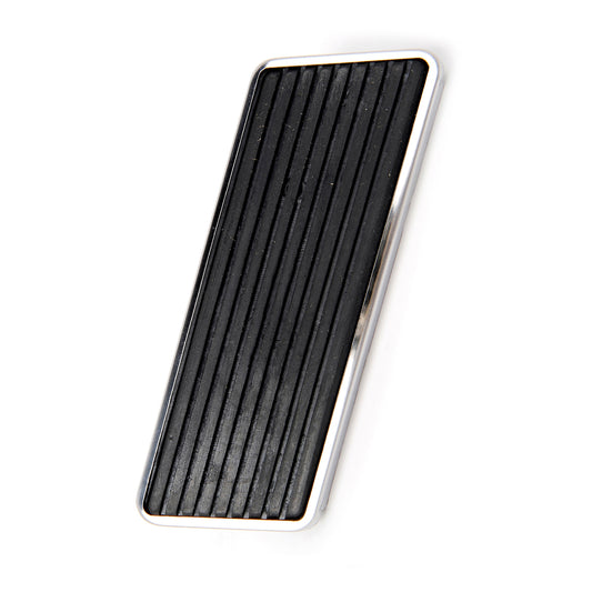 Accelerator Pedal Pad with Stainless Trim | 1965-68 Ford Mustang