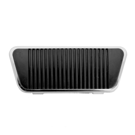 Brake Pedal Pad with Stainless Trim | Drum Brakes | Automatic | 1965-67 Ford Mustang