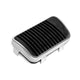 Brake Pedal Pad with Stainless Trim | Drum Brakes | Manual Trans | 1965-73 Ford Mustang