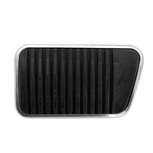 Brake Pedal Pad with Stainless Trim | Drum Brakes | Manual Trans | 1965-73 Ford Mustang