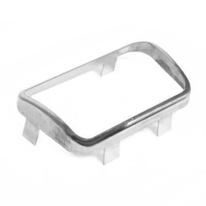 Brake Pedal Pad Stainless Trim | Drum Brakes | Manual Trans | 1965-73 Ford Mustang