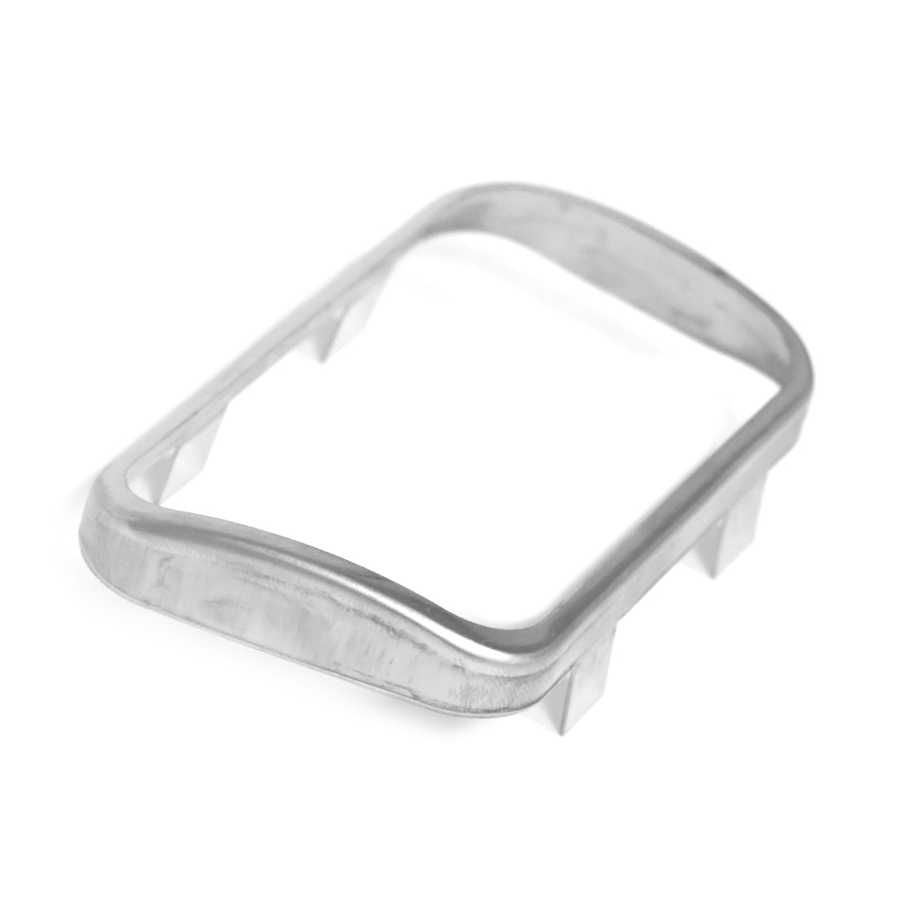 Clutch Pedal Pad Stainless Trim | 1965-68 Ford Mustang