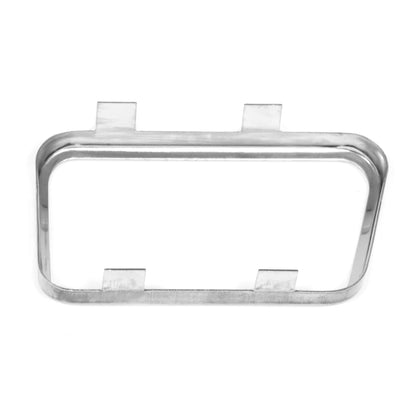 Clutch Pedal Pad Stainless Trim | 1965-68 Ford Mustang