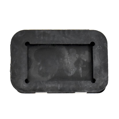 Clutch Pedal Pad with Stainless Trim | 1969-73 Ford Mustang
