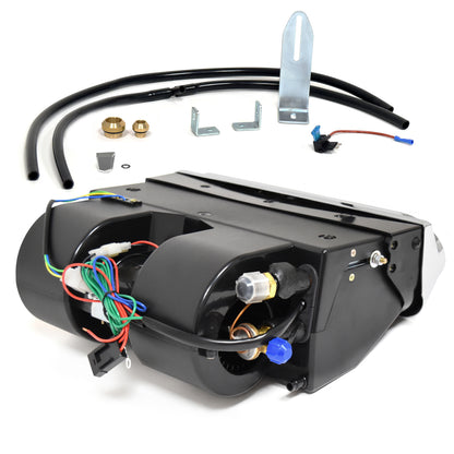 Underdash Hang-On Air Conditioner Evaporator Unit |Argent Bezel & Vents | 1965 Ford Mustang
