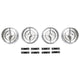 Underdash Hang-On Air Conditioner Fan Registers | Set of 4 | 1965 Ford Mustang
