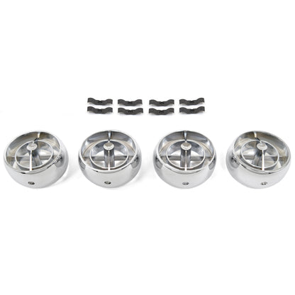 Underdash Hang-On Air Conditioner Fan Registers | Set of 4 | 1965 Ford Mustang