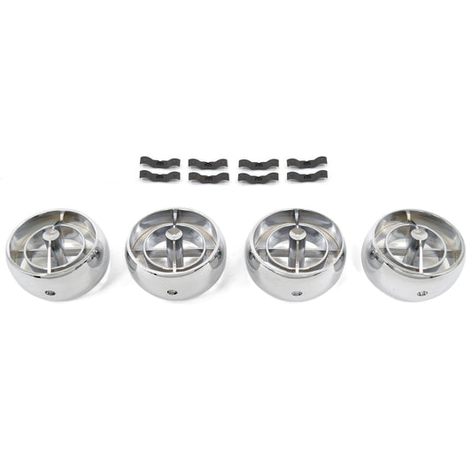 Underdash Hang-On Air Conditioner Fan Registers | Set of 4 | 1965 Ford Mustang
