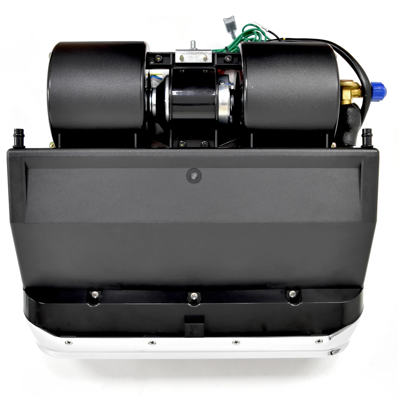 Underdash Hang-On Air Conditioner Evaporator Unit |Argent Bezel & Vents | 1966 Ford Mustang