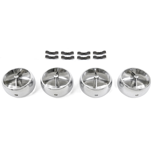 Underdash Hang-On Air Conditioner Fan Registers | Set of 4 | 1966 Ford Mustang