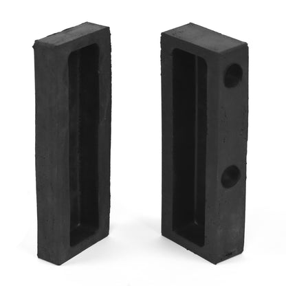 Heater Core End Caps | 2 piece | Non-AC | 1967-68 Ford Mustang