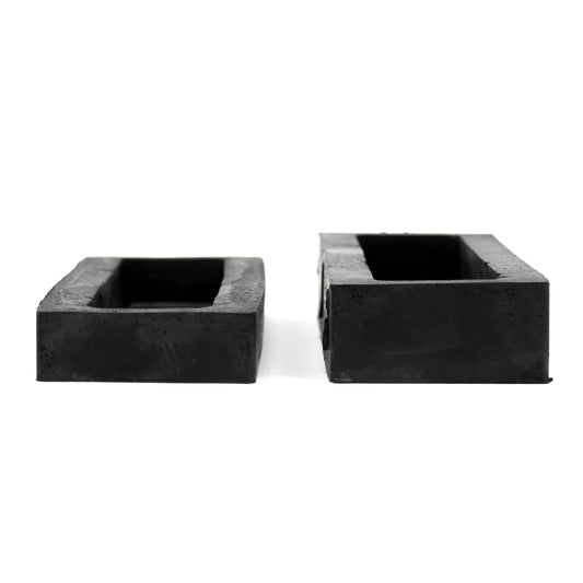 Heater Core End Caps | 2 piece | Non-AC | 1967-68 Ford Mustang