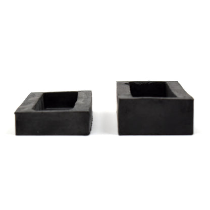 Heater Core End Caps | 2 piece | With AC | 1967-73 Ford Mustang