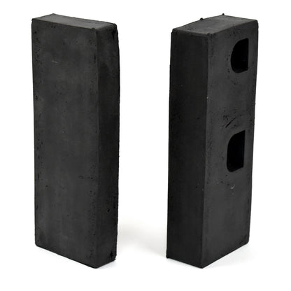 Heater Core End Caps | 2 piece | With AC | 1967-73 Ford Mustang