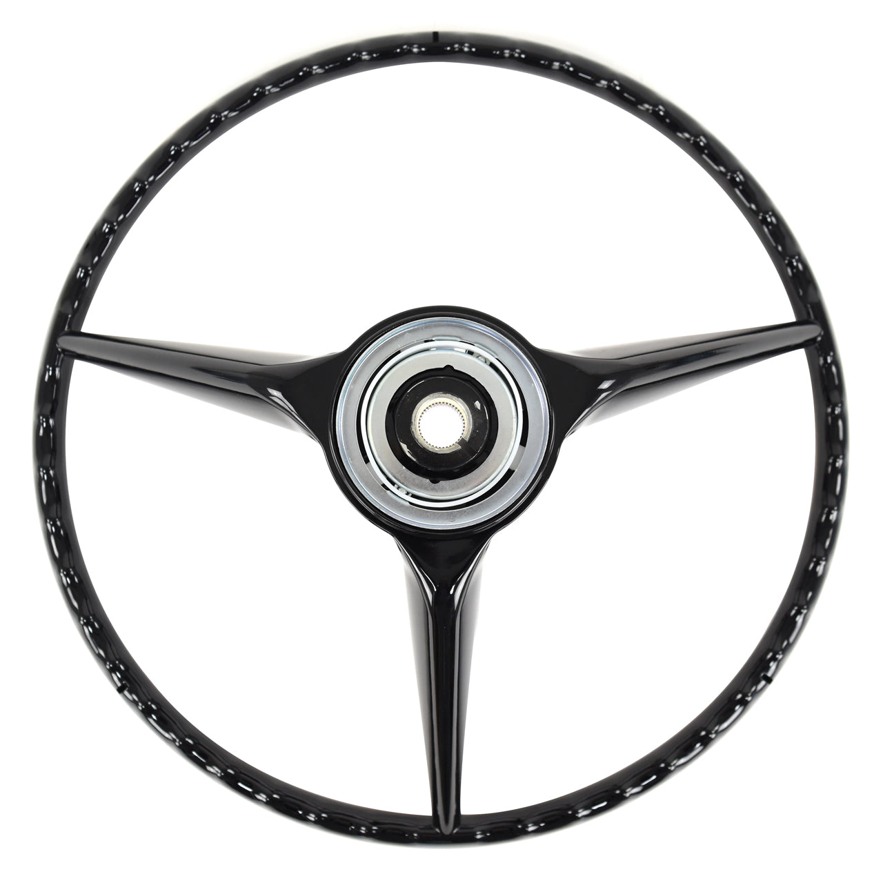 Steering Wheel | 3 Spoke | Black | 1967 Ford Mustang