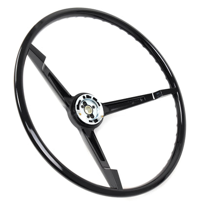 Steering Wheel | 3 Spoke | Black | 1967 Ford Mustang