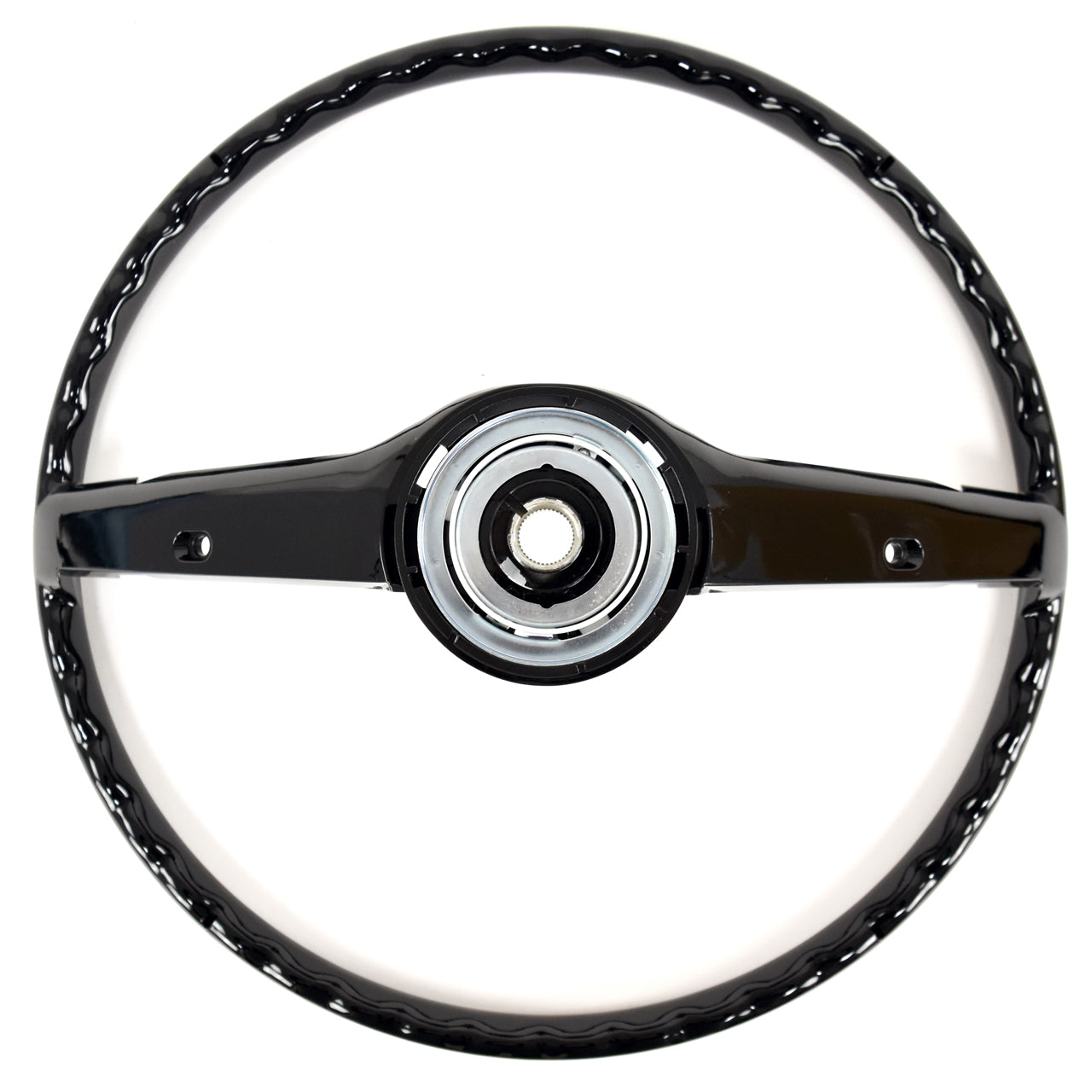 Steering Wheel | 2 Spoke | Black | 1968-69 Ford Mustang