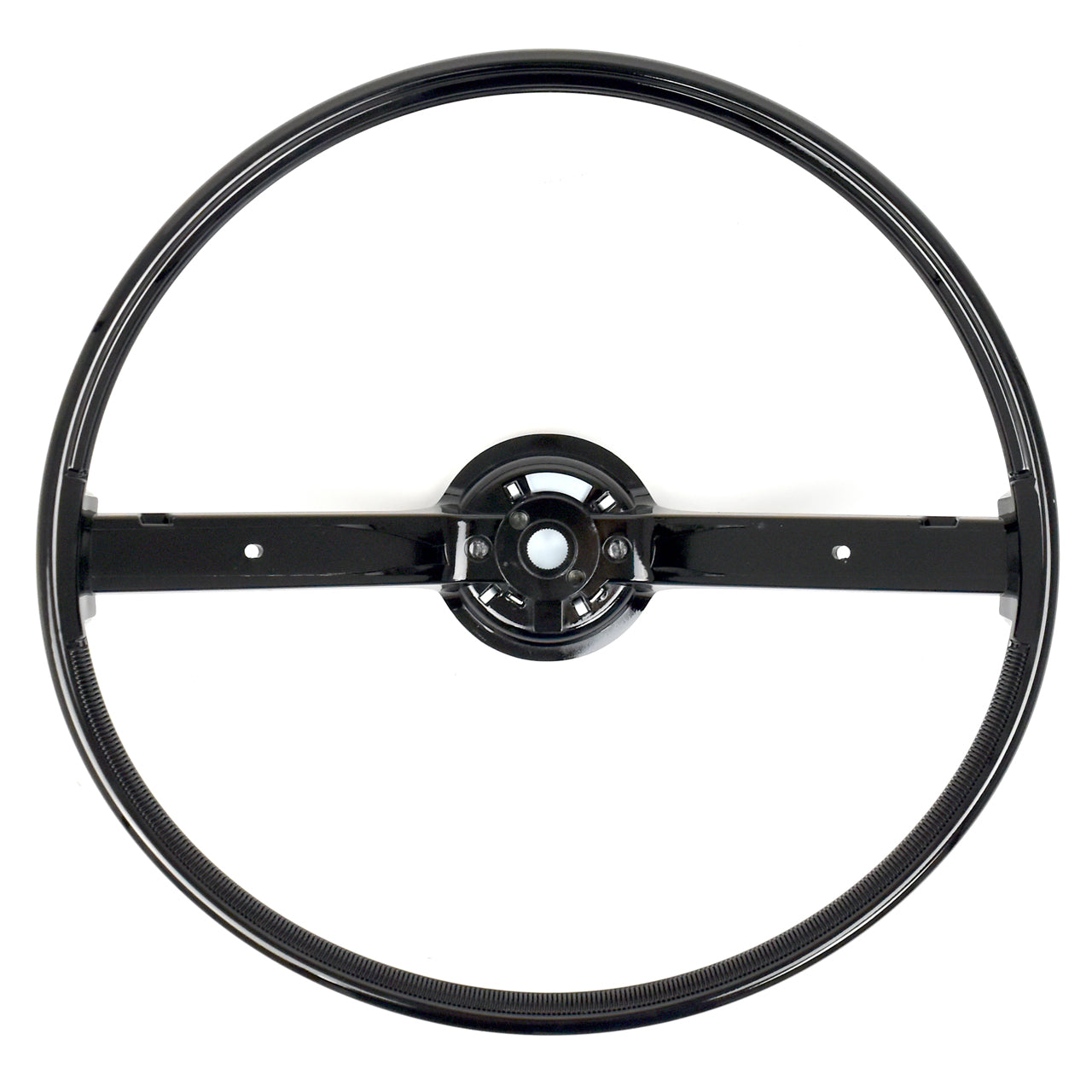 Steering Wheel | 2 Spoke | Black | For Horn Bars | 1970-73 Ford Mustang