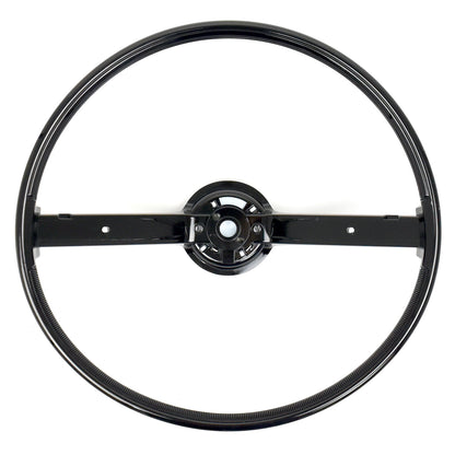Steering Wheel | 2 Spoke | Black | For Horn Bars | 1970-73 Ford Mustang