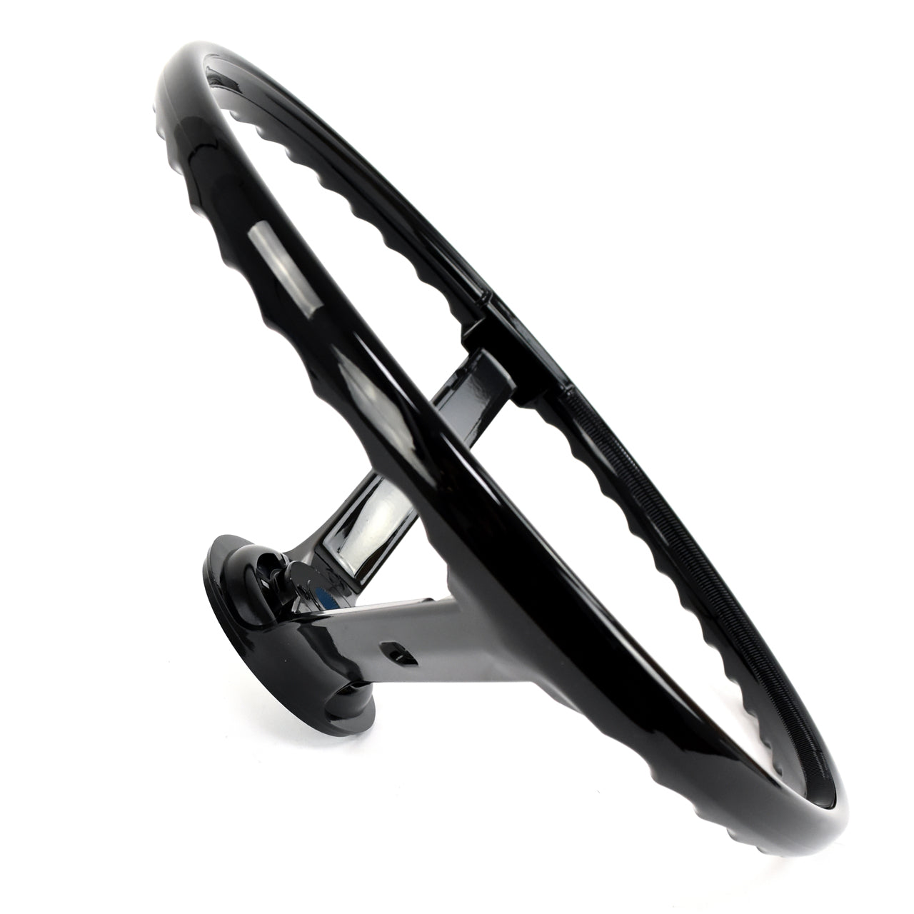 Steering Wheel | 2 Spoke | Black | For Horn Bars | 1970-73 Ford Mustang