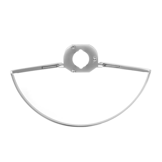 Steering Wheel Horn Ring | 2 Spoke | Argent Silver | 1968-69 Ford Mustang