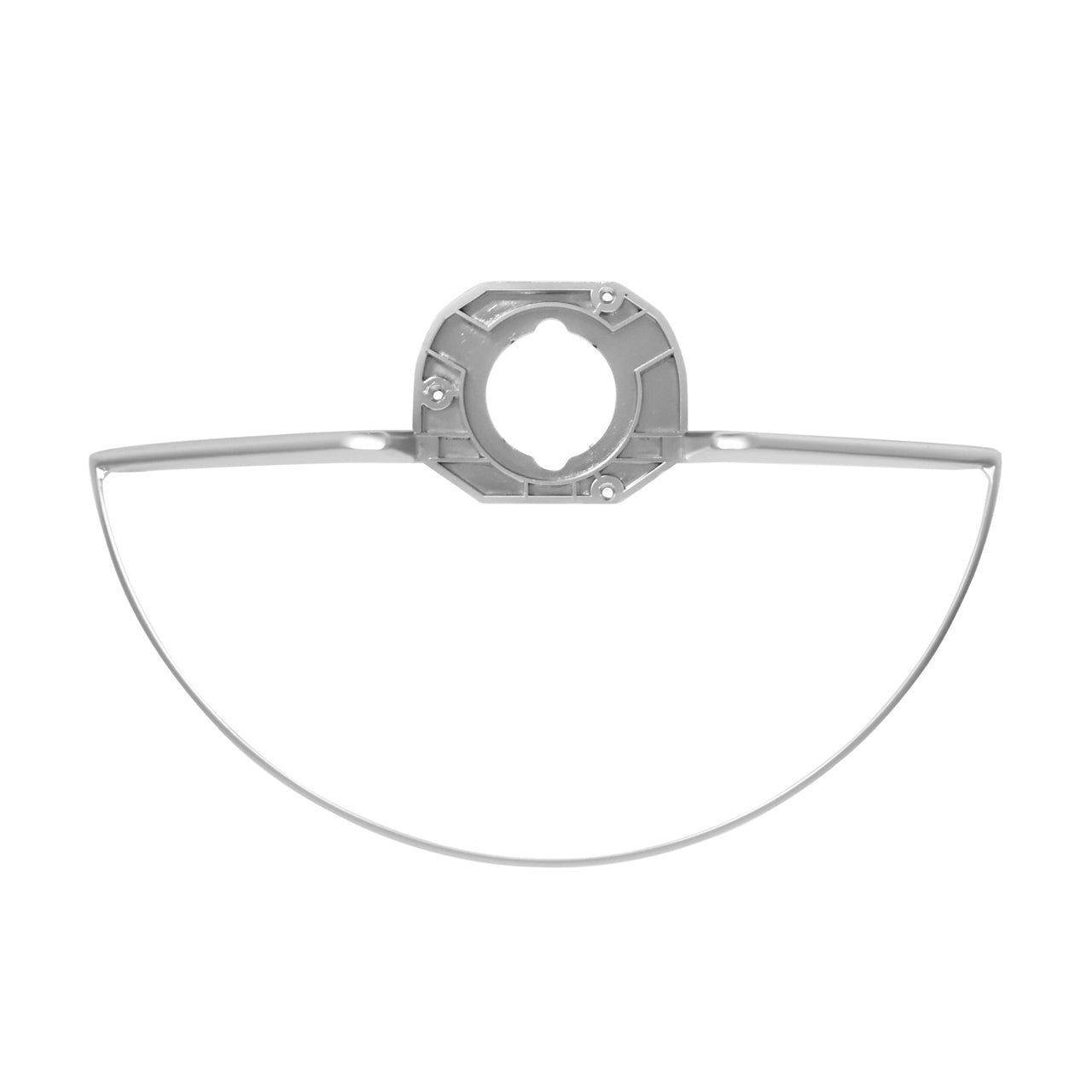 Steering Wheel Horn Ring | 2 Spoke | Argent Silver | 1968-69 Ford Mustang
