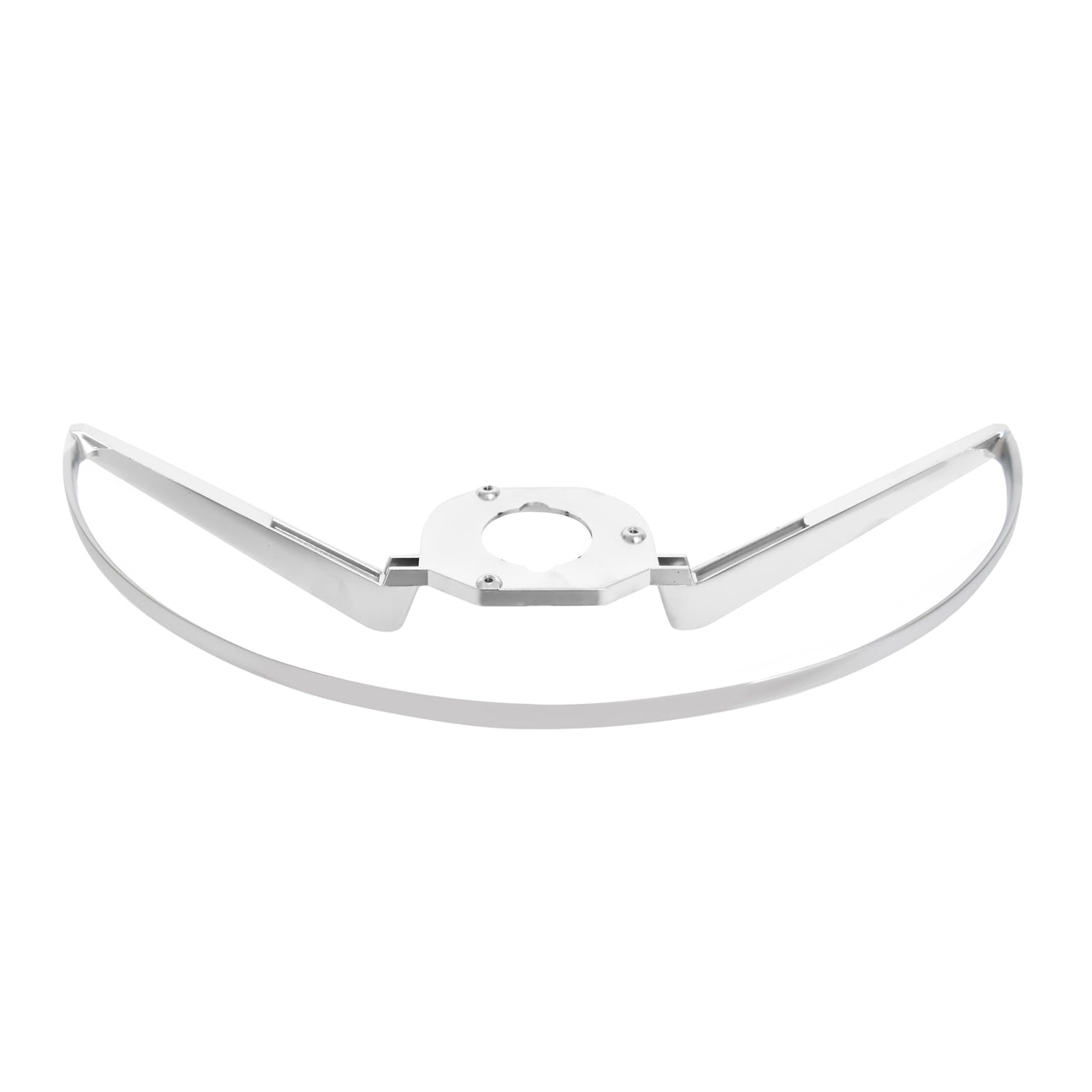 Steering Wheel Horn Ring | 2 Spoke | Argent Silver | 1968-69 Ford Mustang