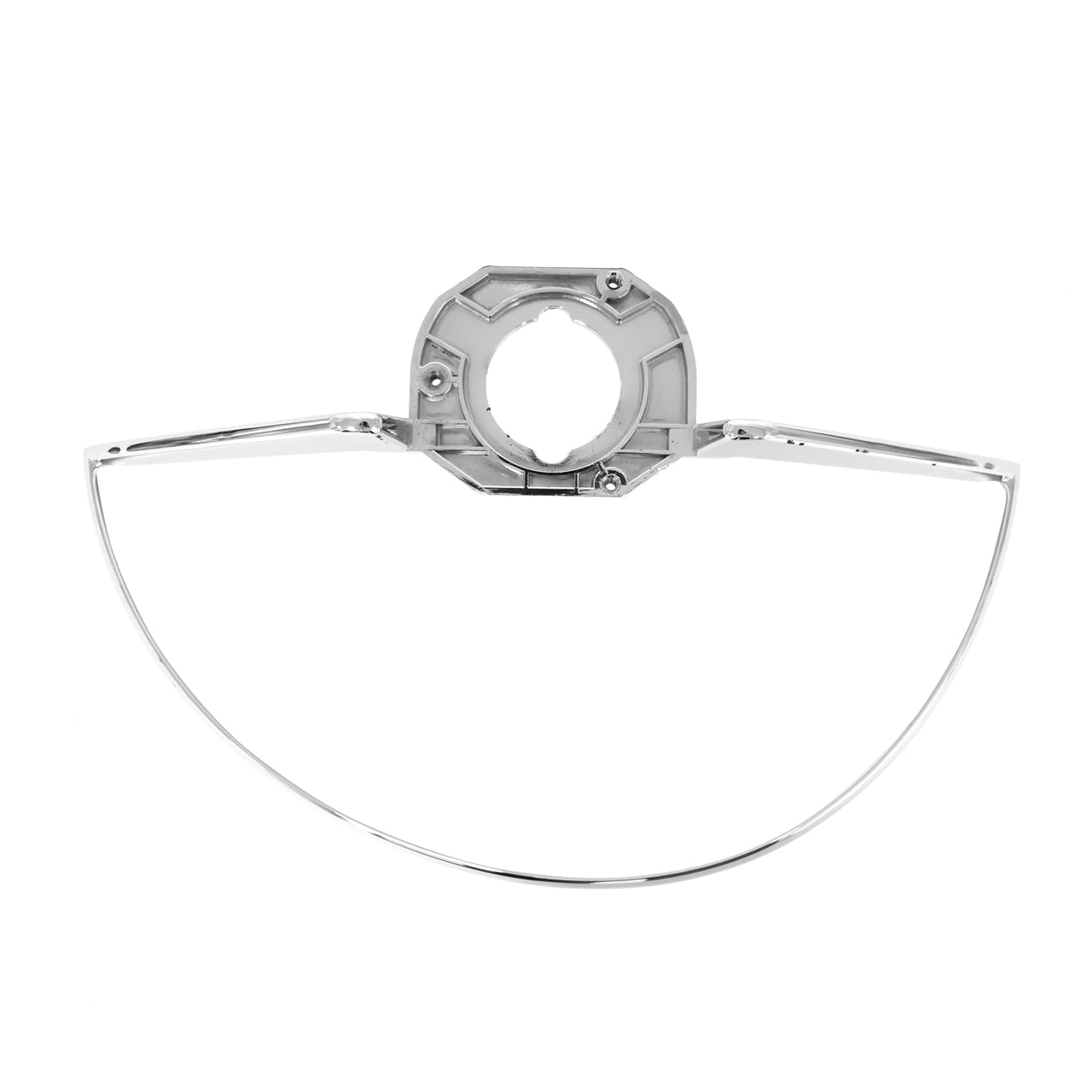 Steering Wheel Horn Ring | 2 Spoke | Chrome | 1968-69 Ford Mustang