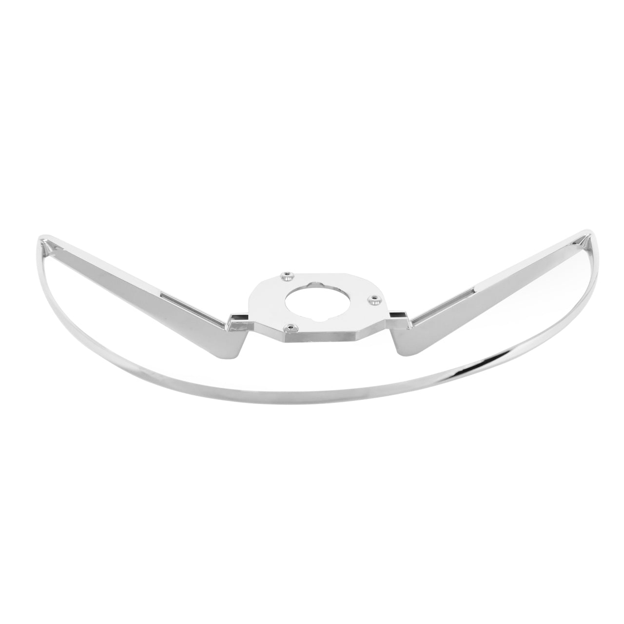 Steering Wheel Horn Ring | 2 Spoke | Chrome | 1968-69 Ford Mustang