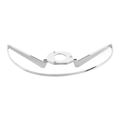 Steering Wheel Horn Ring | 2 Spoke | Chrome | 1968-69 Ford Mustang