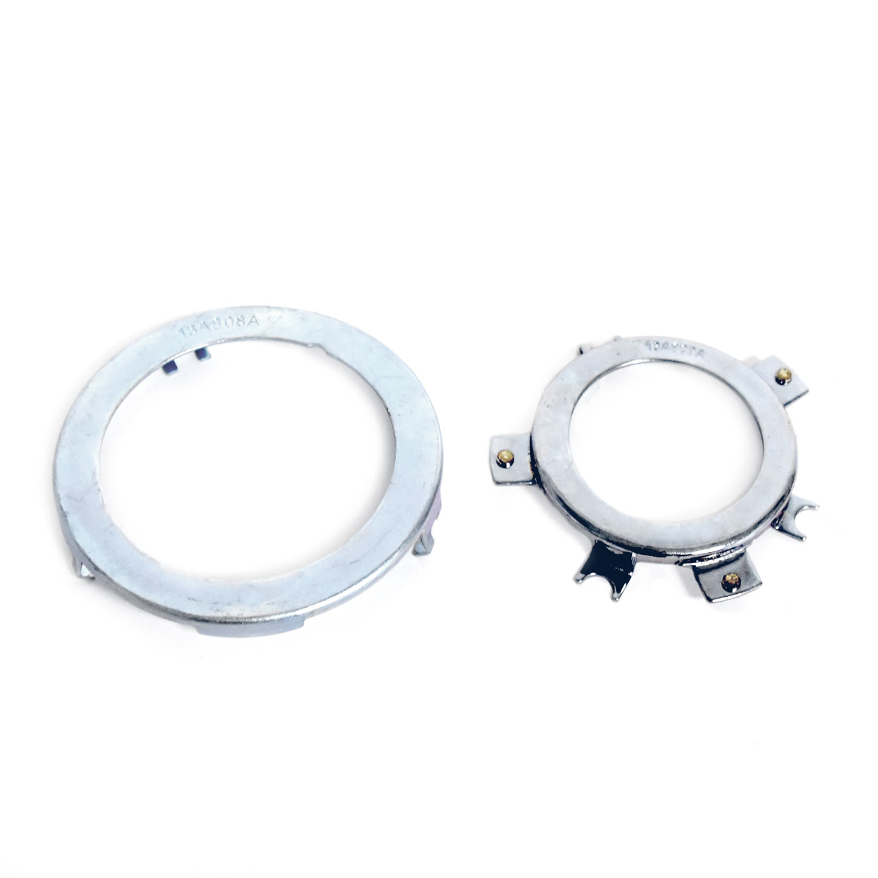 Horn Ring Contact Plate Set | For Deluxe Woodgrain Steering Wheel | 1965-67 Ford Mustang