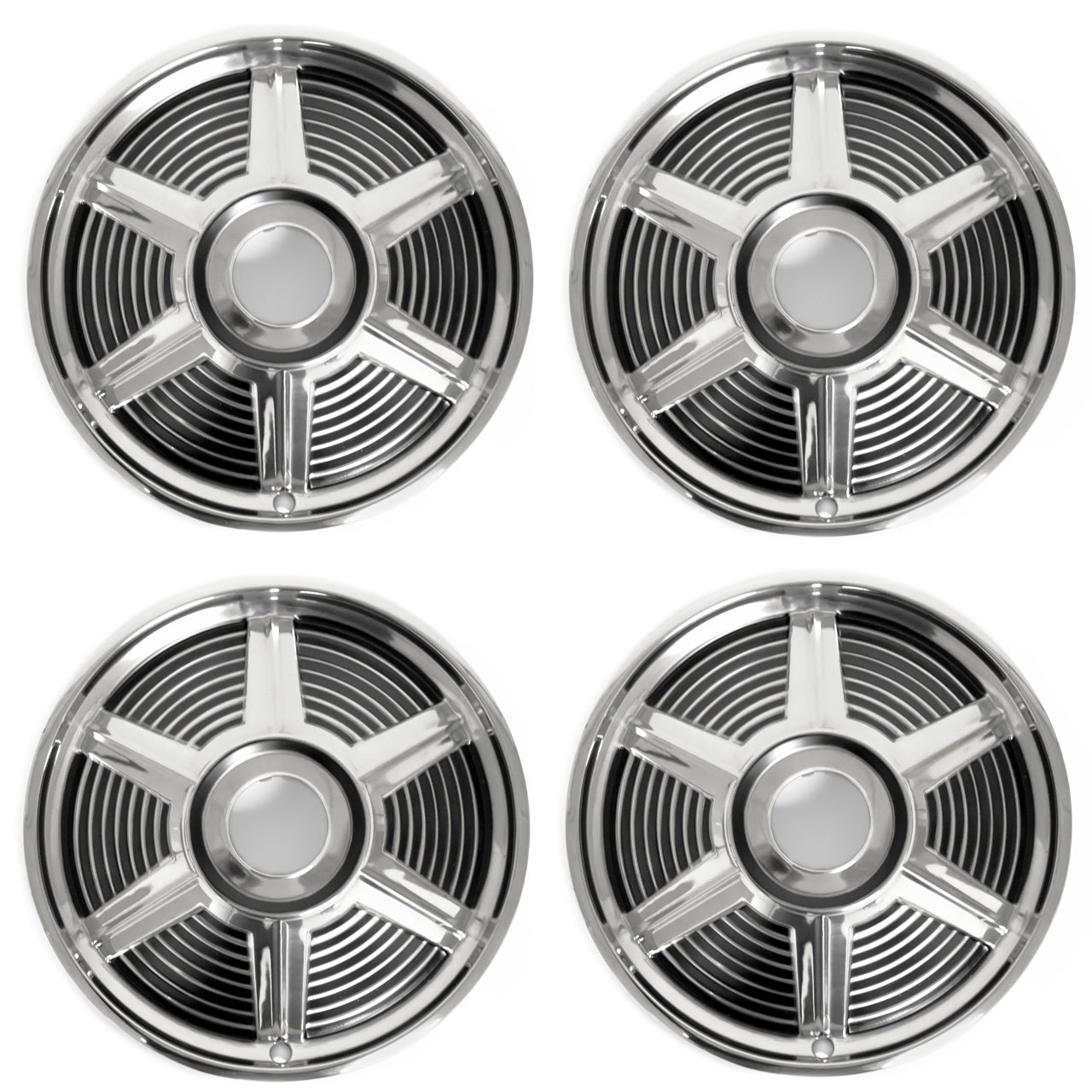 Wheel Covers | 14 inch | Open Center | Set of 4 | 1965 Ford Mustang
