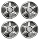 Wheel Covers | 14 inch | Open Center | Set of 4 | 1965 Ford Mustang