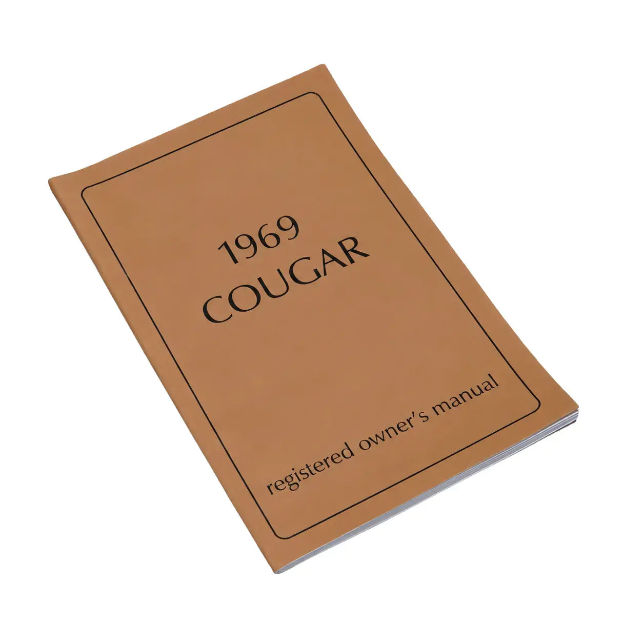 1969 Mercury Cougar Owners Manual