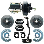 Front Power Disc Brake Conversion Kit | 5-Lug | 1967-73 Ford Mustang V8